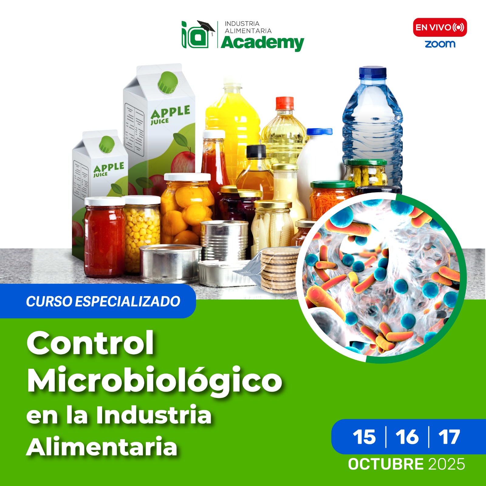 Curso Internacional: Control Microbiológico en la Industria Alimentaria